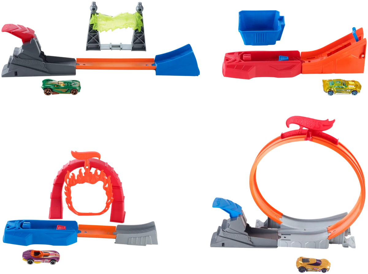 Hot Wheels Classic Stunt Autorata Lajitelma