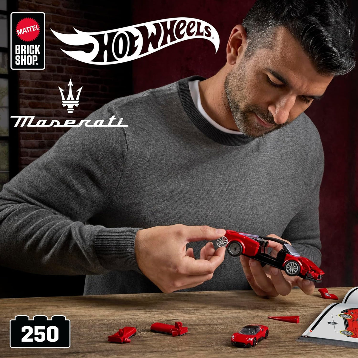 Hot Wheels Maserati Koottava Pienoismalli