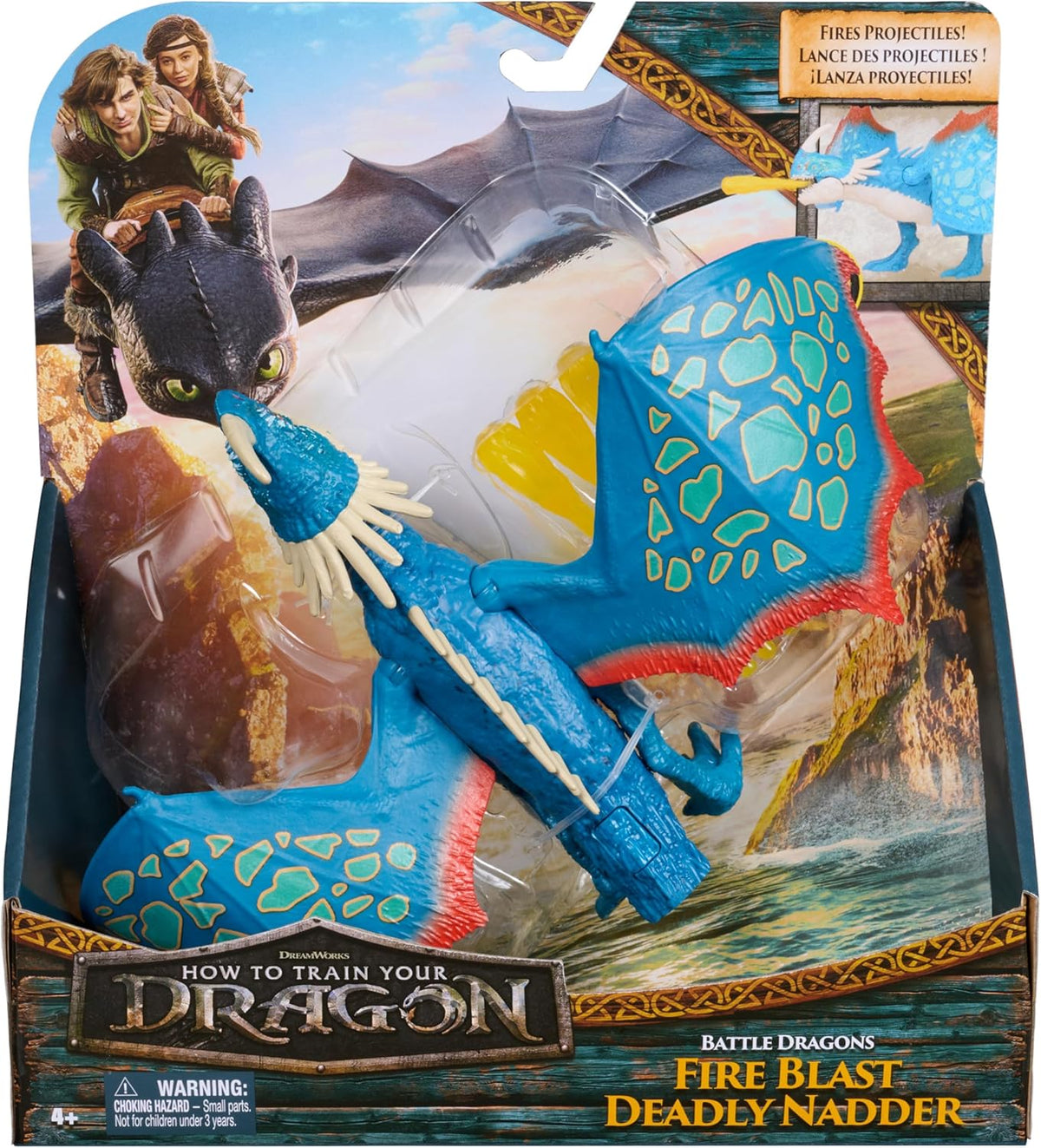 How To Train Your Dragon Fire Blast Deadly Nadder