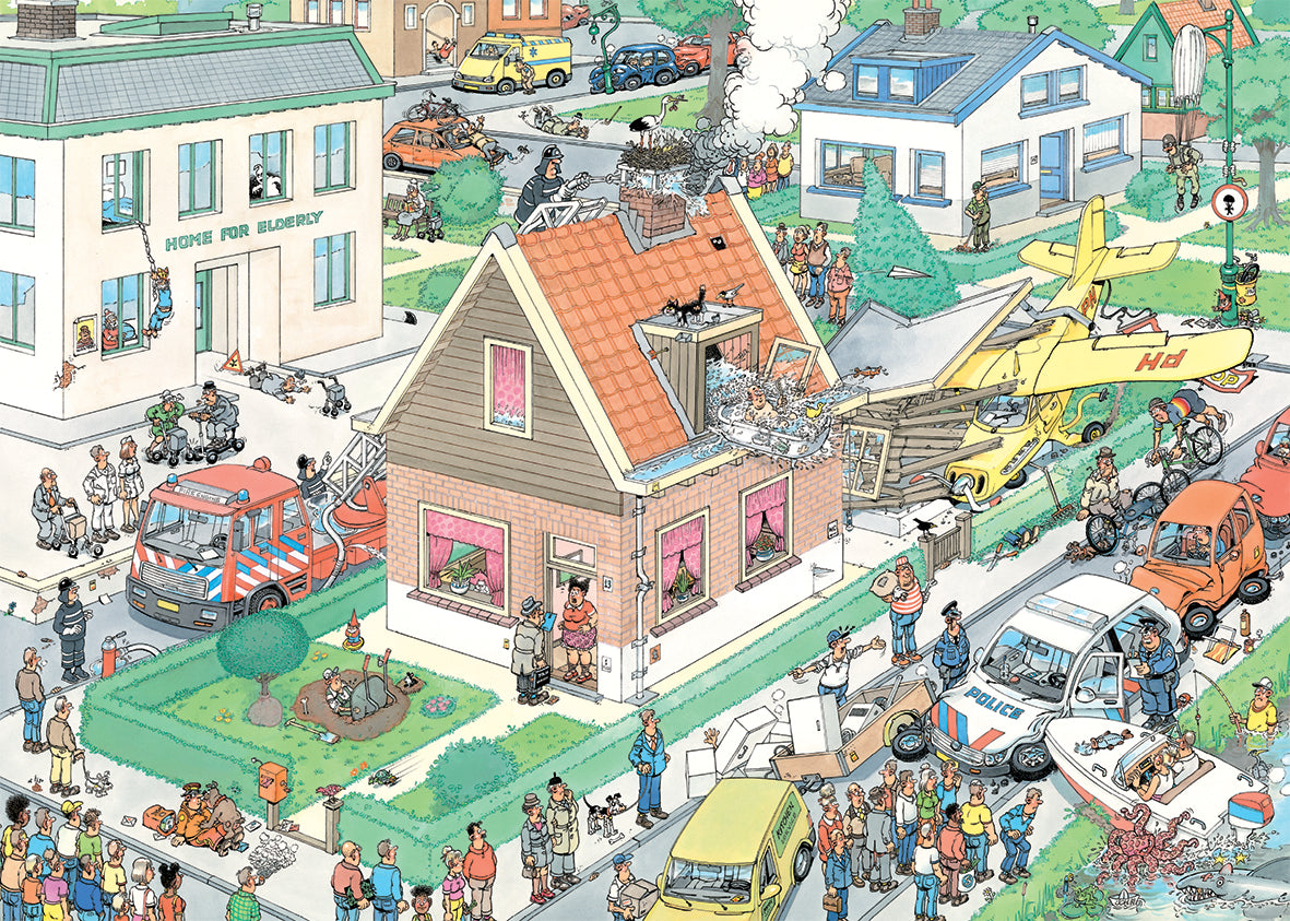 Jan van Haasteren Comic Puzzle Murphy´s Law 1000 Palan Palapeli