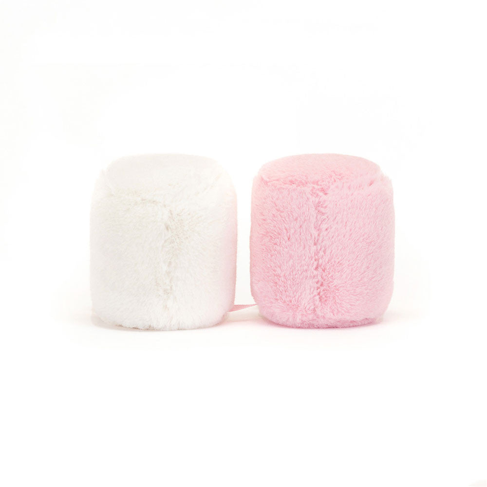 Jellycat Amuseables Pink & White Marshmallows Pehmolelu