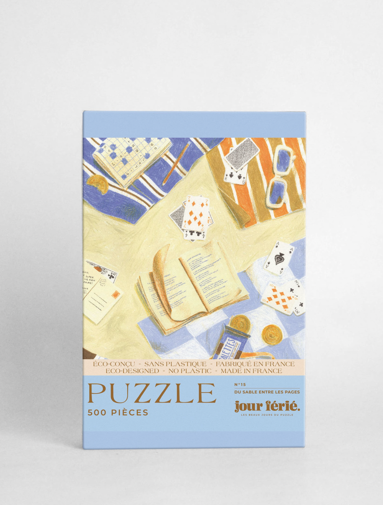 Jour Ferie Sand Between The Pages 500 Palan Palapeli 