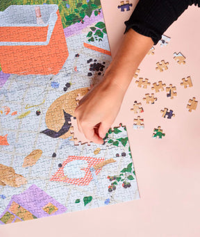 Jour Ferie The Snack Puzzle 1000 Palan Palapeli 