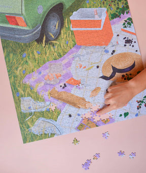 Jour Ferie The Snack Puzzle 1000 Palan Palapeli 