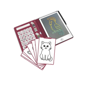 KidyWolf Mini LCD Piirustustaulu Kotieläimet