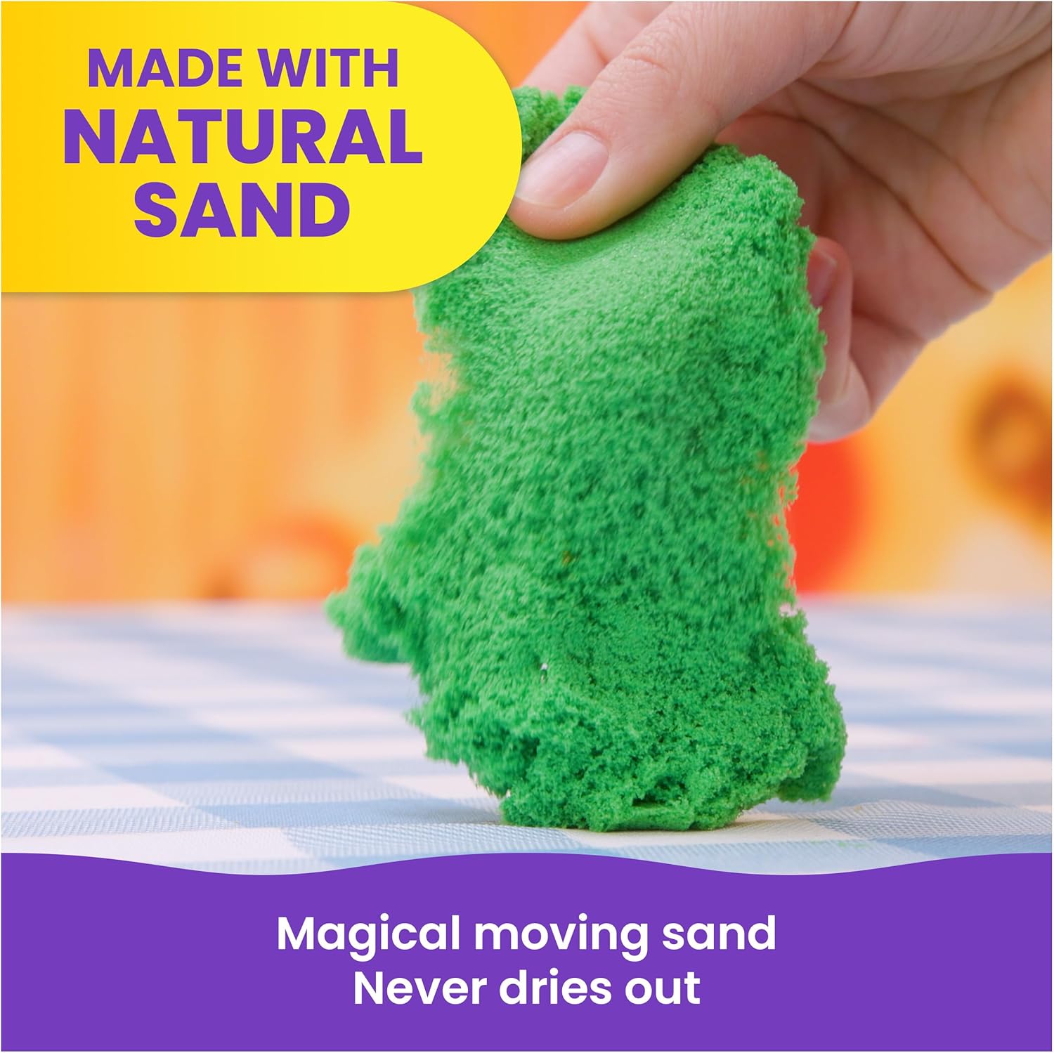 Kinetic Sand SquishPizza Taikahiekka Leikkisetti