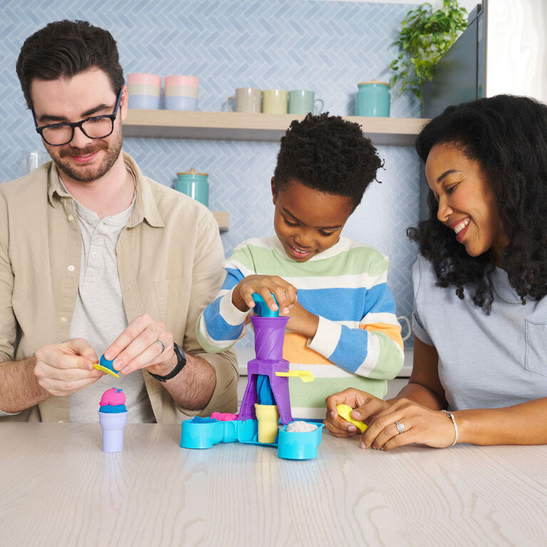 Kinetic Sand Taikahiekka Soft Serve Station Setti