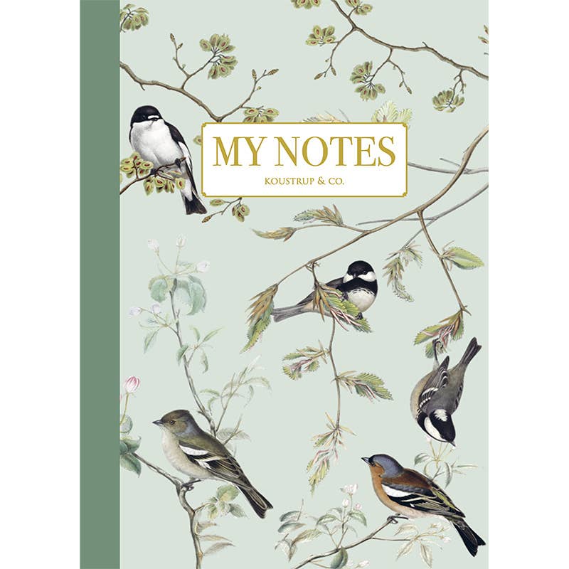 Koustrup&Co Garden Birds - Muistikirja 