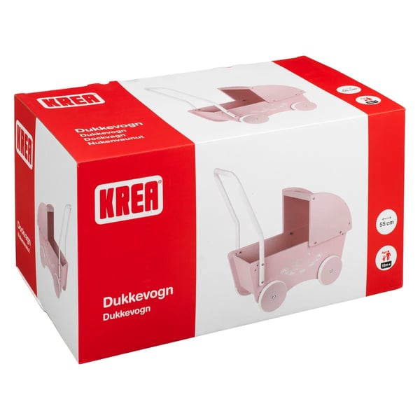 Krea Puiset Nukenvaunut Vaaleanpunainen