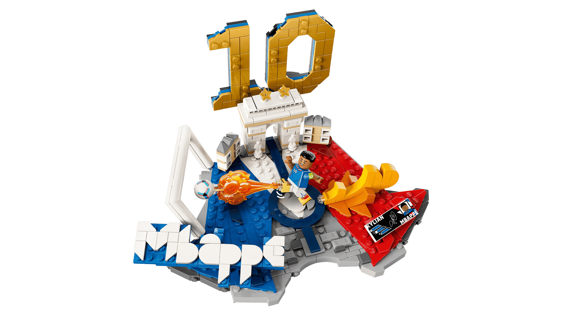 LEGO 43013 Kylian Mbappé – Jalkapallon Tähtihetket