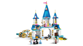 LEGO 43275 Tuhkimon Linna ja Hevosvaunut