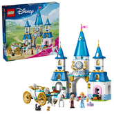 LEGO 43275 Tuhkimon Linna ja Hevosvaunut