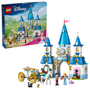 LEGO 43275 Tuhkimon Linna ja Hevosvaunut