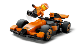 LEGO City 60442 F1®-kuljettaja ja McLaren-kilpa-auto