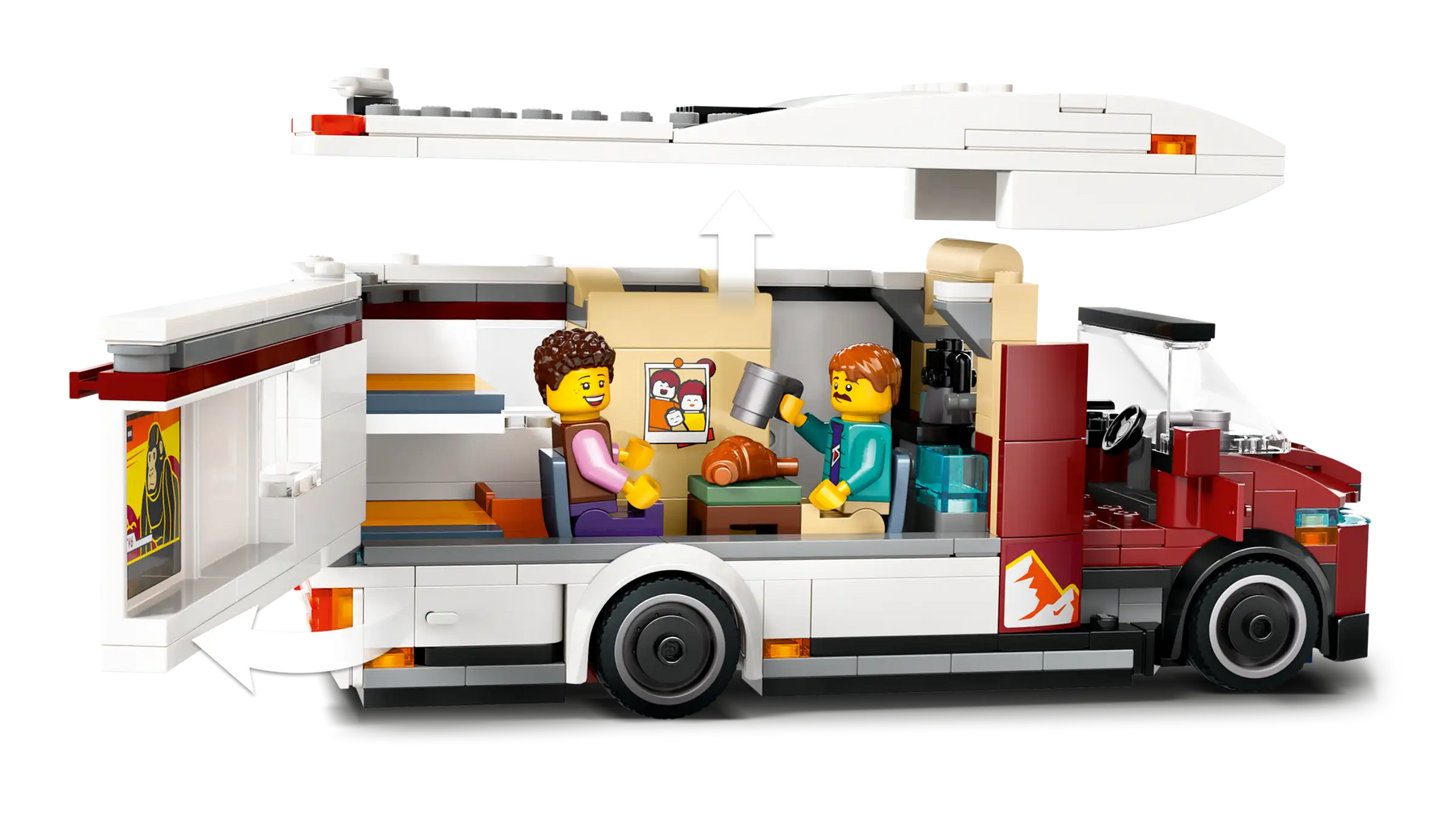 LEGO City 60454 Seikkailulomalaisten Matkailuauto