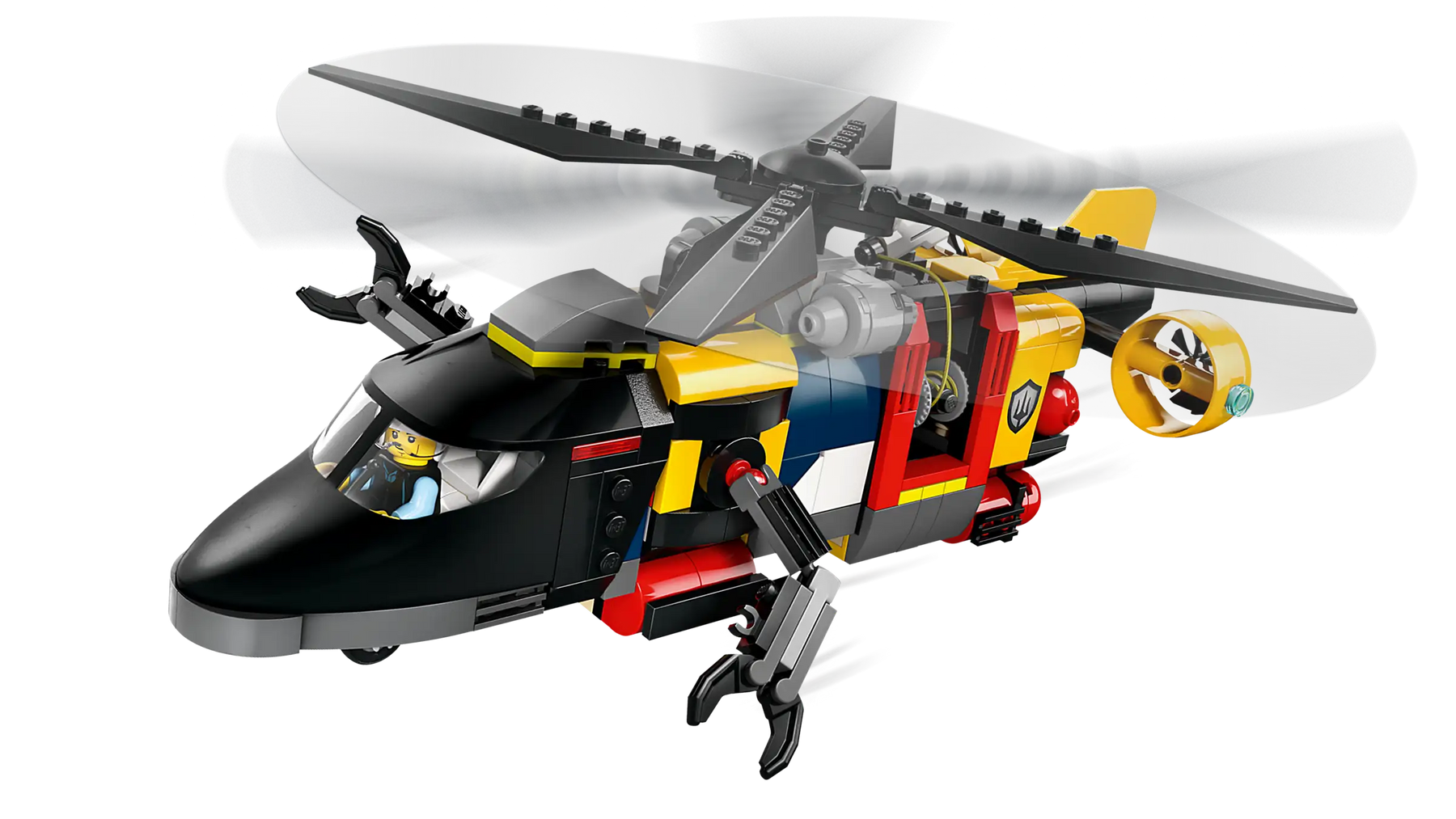 LEGO City 60462 Helikopteri, Paloauto ja Sukellusvene