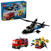 LEGO City 60462 Helikopteri, Paloauto ja Sukellusvene