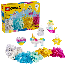 LEGO Classic 11040 Läpinäkyvien Palikoiden Taikalaatikko