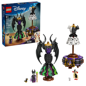 LEGO Disney 43262 Pahattaren ja Cruella de Vilin Mekot