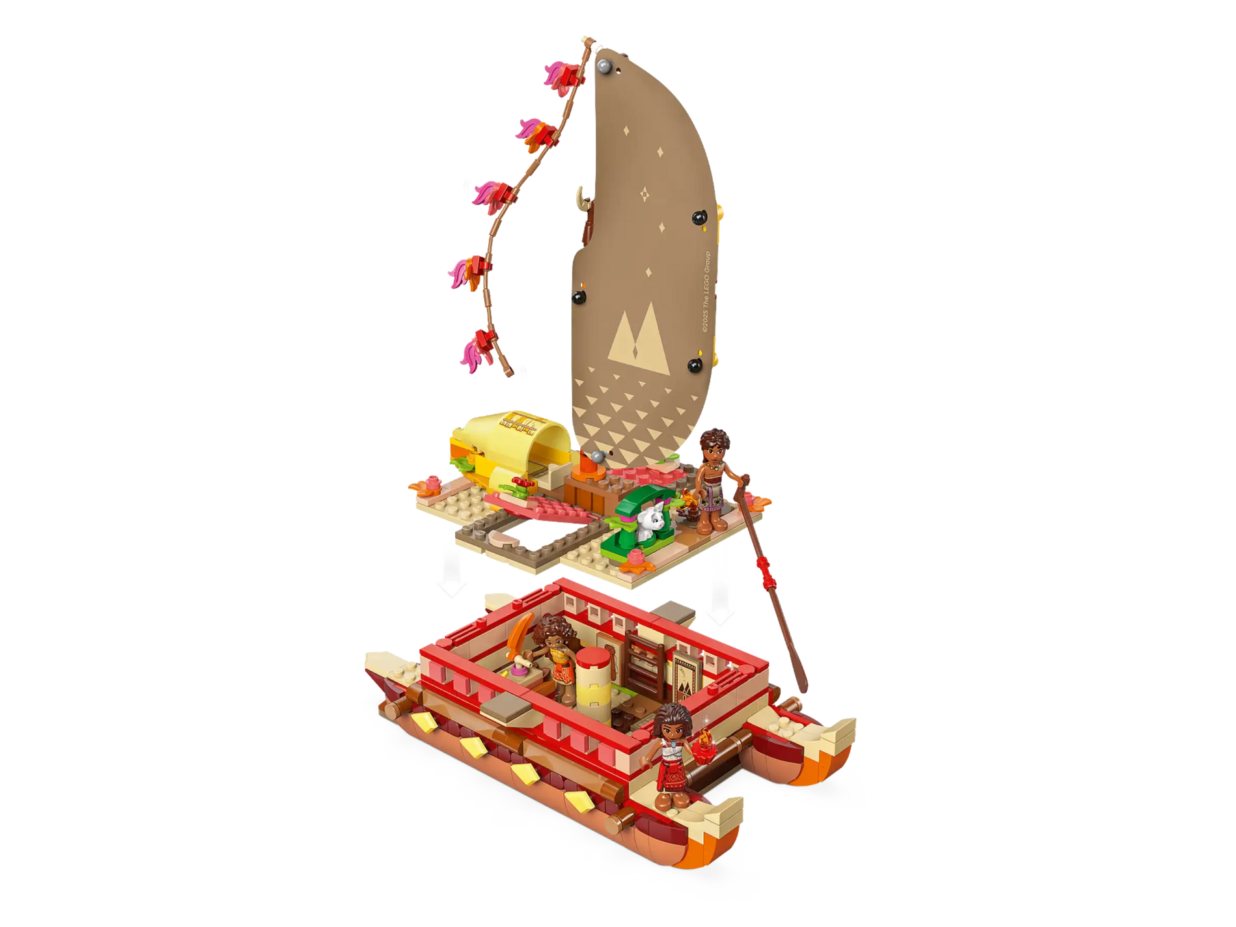 LEGO Disney 43270 Vaianan Seikkailukanootti
