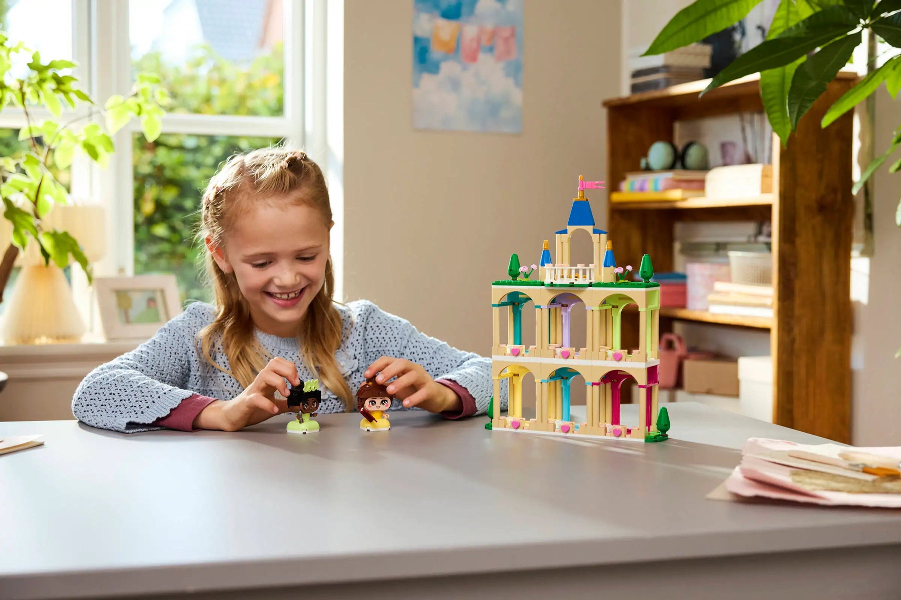 LEGO Disney 43291 Bellen ja Tianan Linna Minikoossa