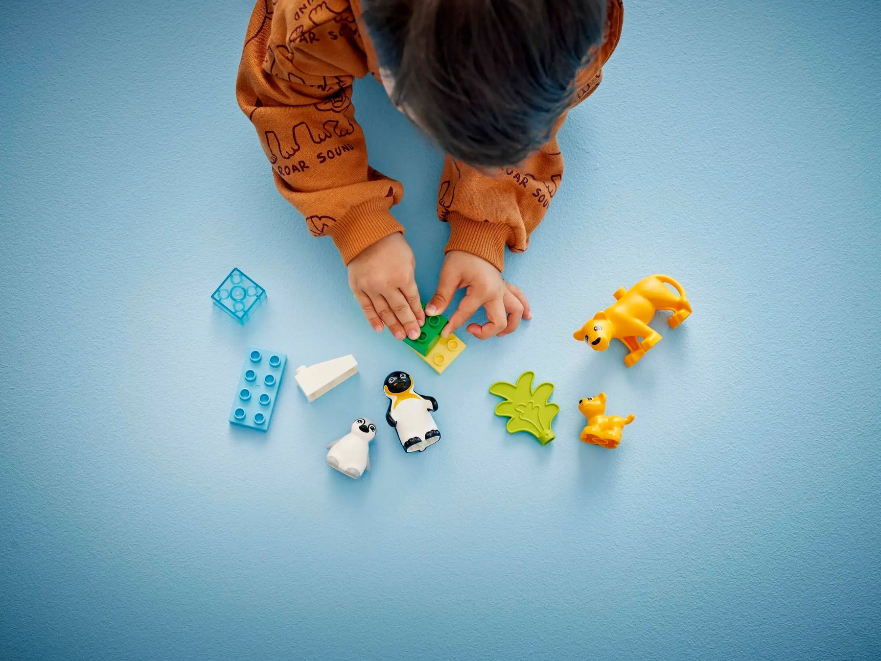 LEGO Duplo 10442 Luonnoneläinperheet: Pingviinit ja Leijonat