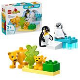 LEGO Duplo 10442 Luonnoneläinperheet: Pingviinit ja Leijonat