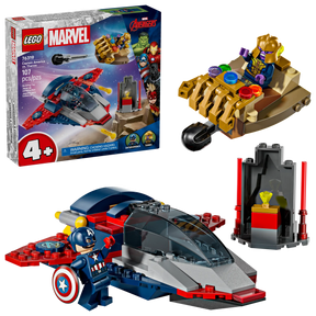 LEGO Marvel 76319 Captain America Vastaan Thanos