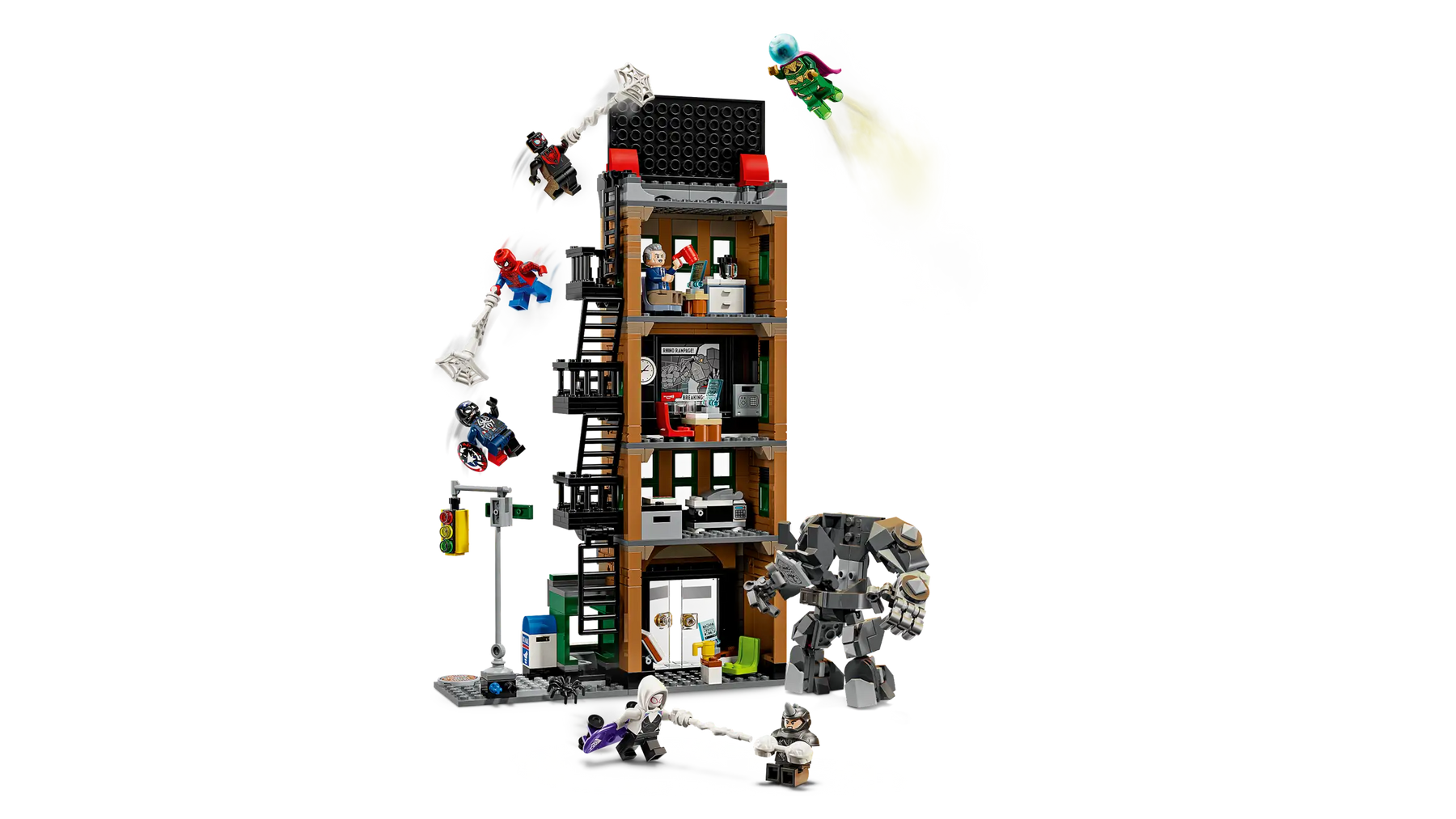 LEGO Marvel  76342 Spider-Man Vastaan Mysterio: Daily Bugle