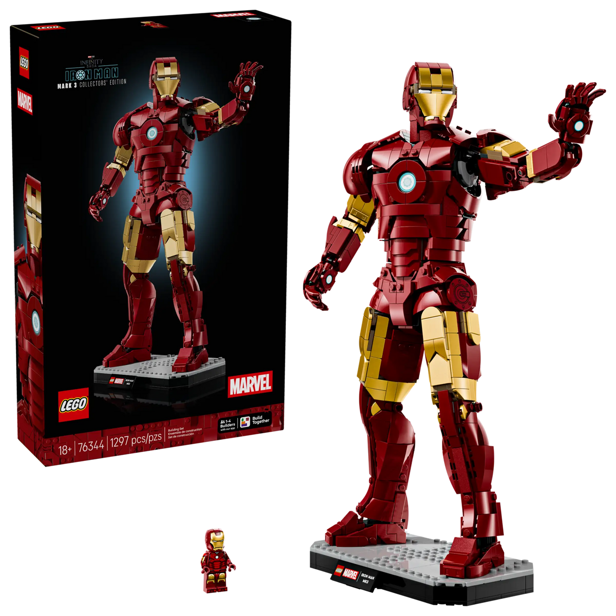 LEGO Marvel 76344 Iron Man Mark 3 Keräilyversio