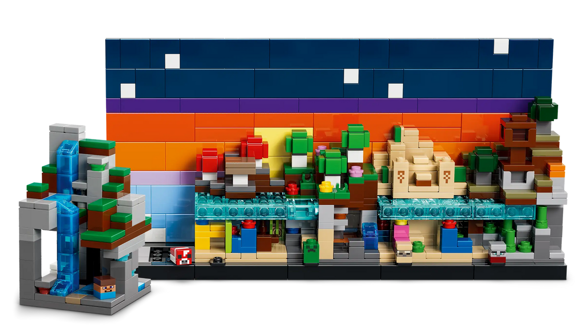 LEGO Minecraft  21589 Minibiomit