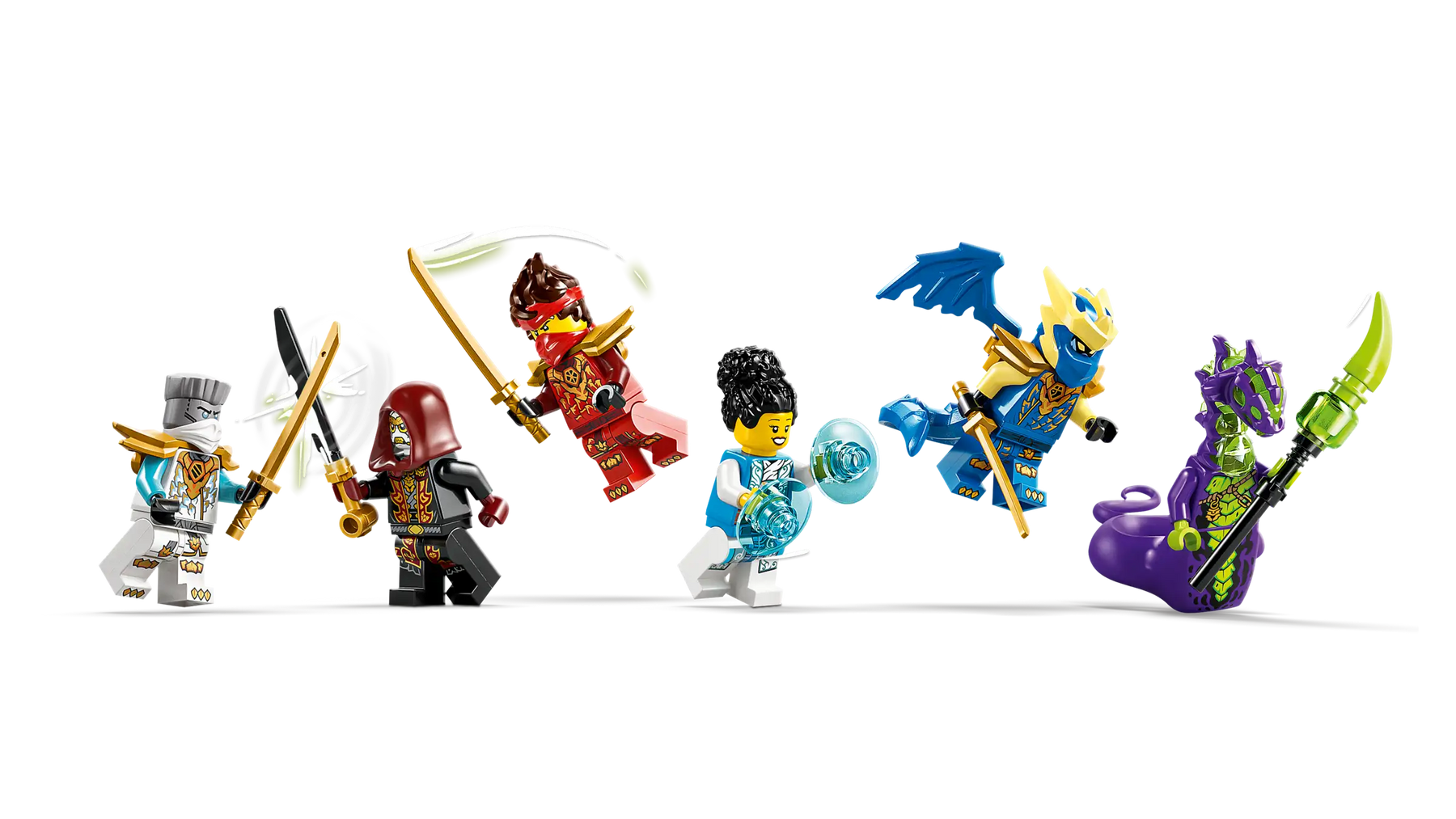 LEGO Ninjago 71857 Ninjamenopelit ja Puumajataistelu