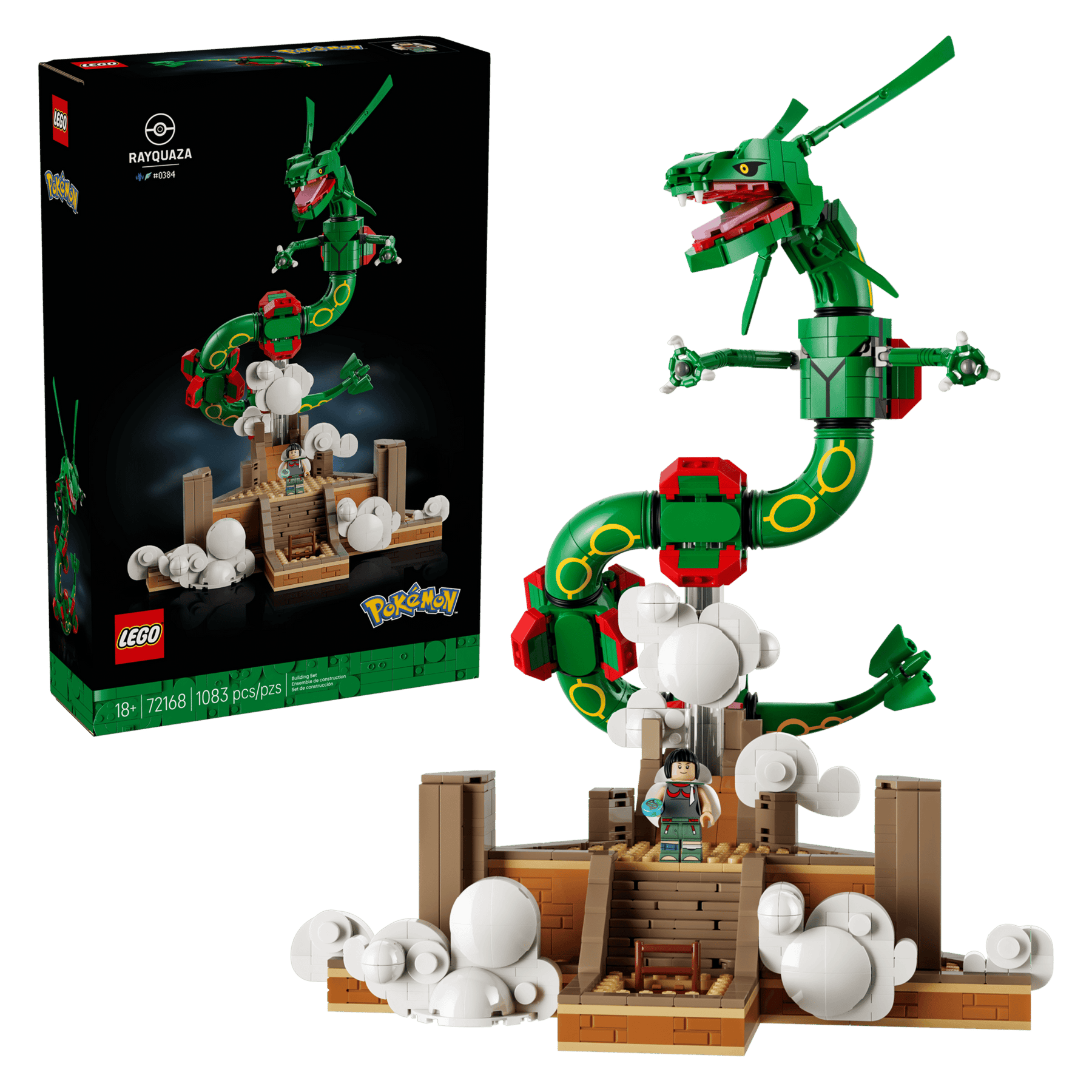 vLEGO Pokemon 72168 Rayquaza