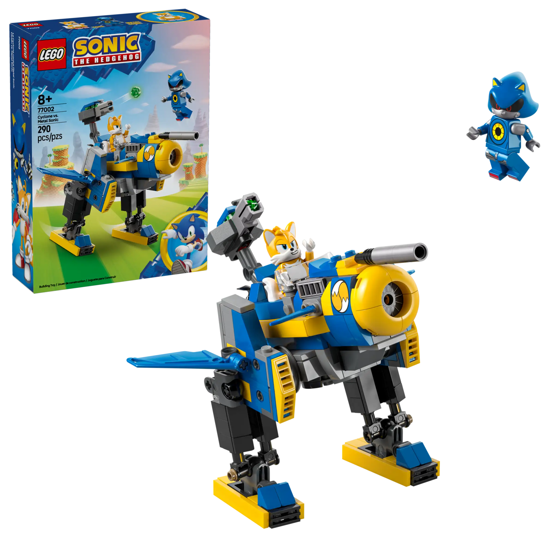 LEGO Sonic 77002 Cyclone Vastaan Metal Sonic