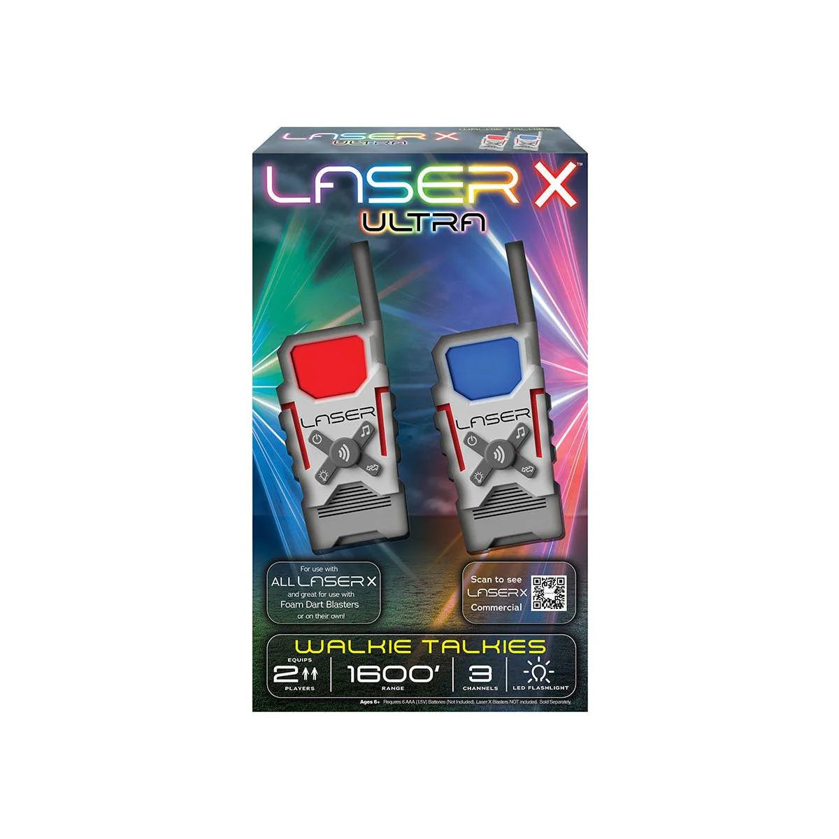 Laser X -Radiopuhelimet 2 kpl