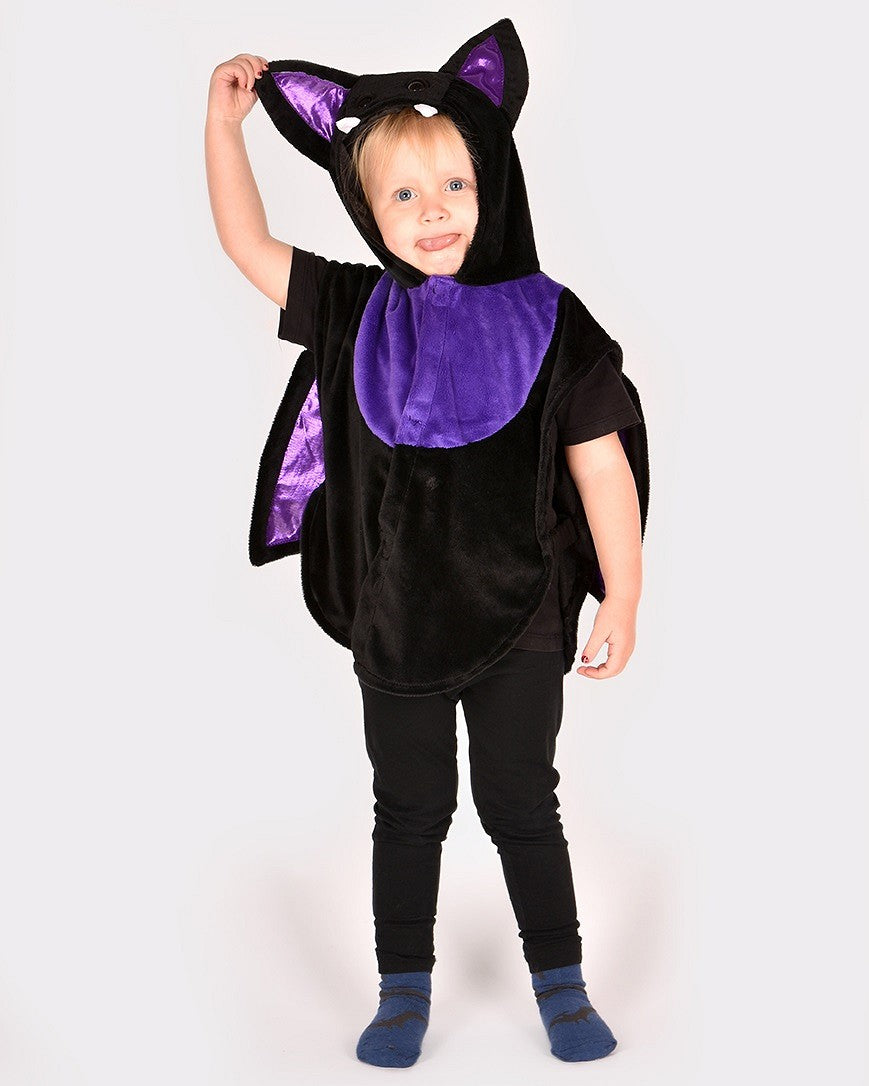 Lasten Naamiaisasu Lepakkoviitta 86-110 cm