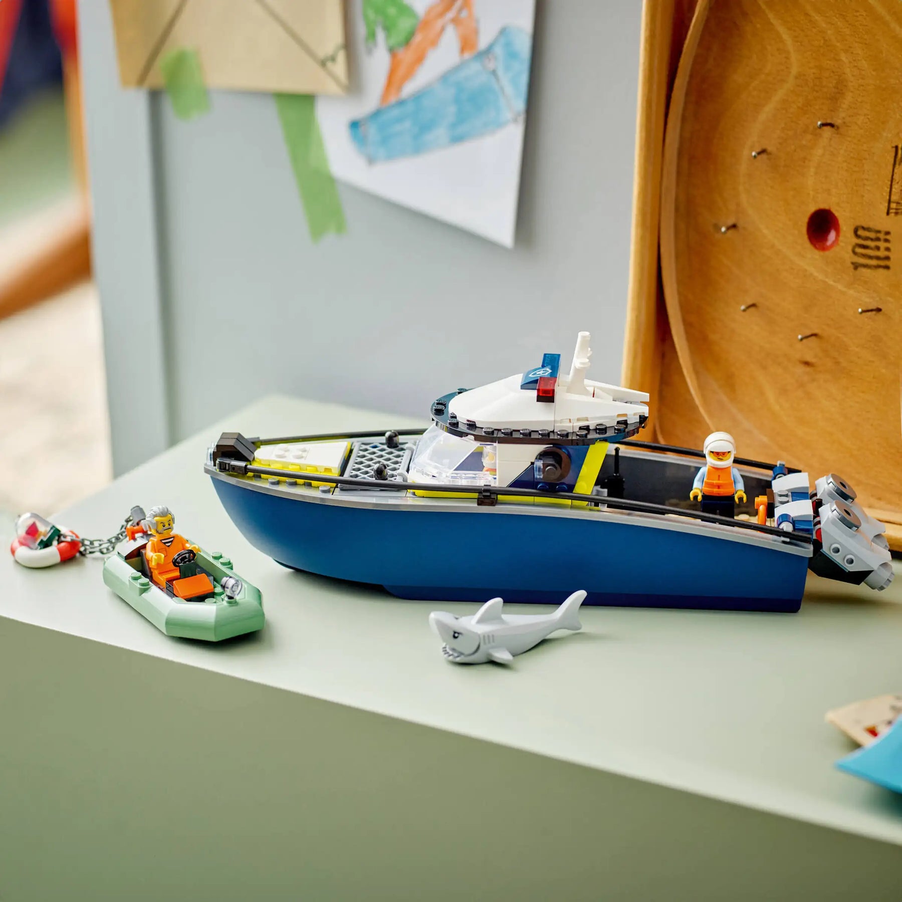 Lego City 60456 Takaa-ajo Poliisiveneellä