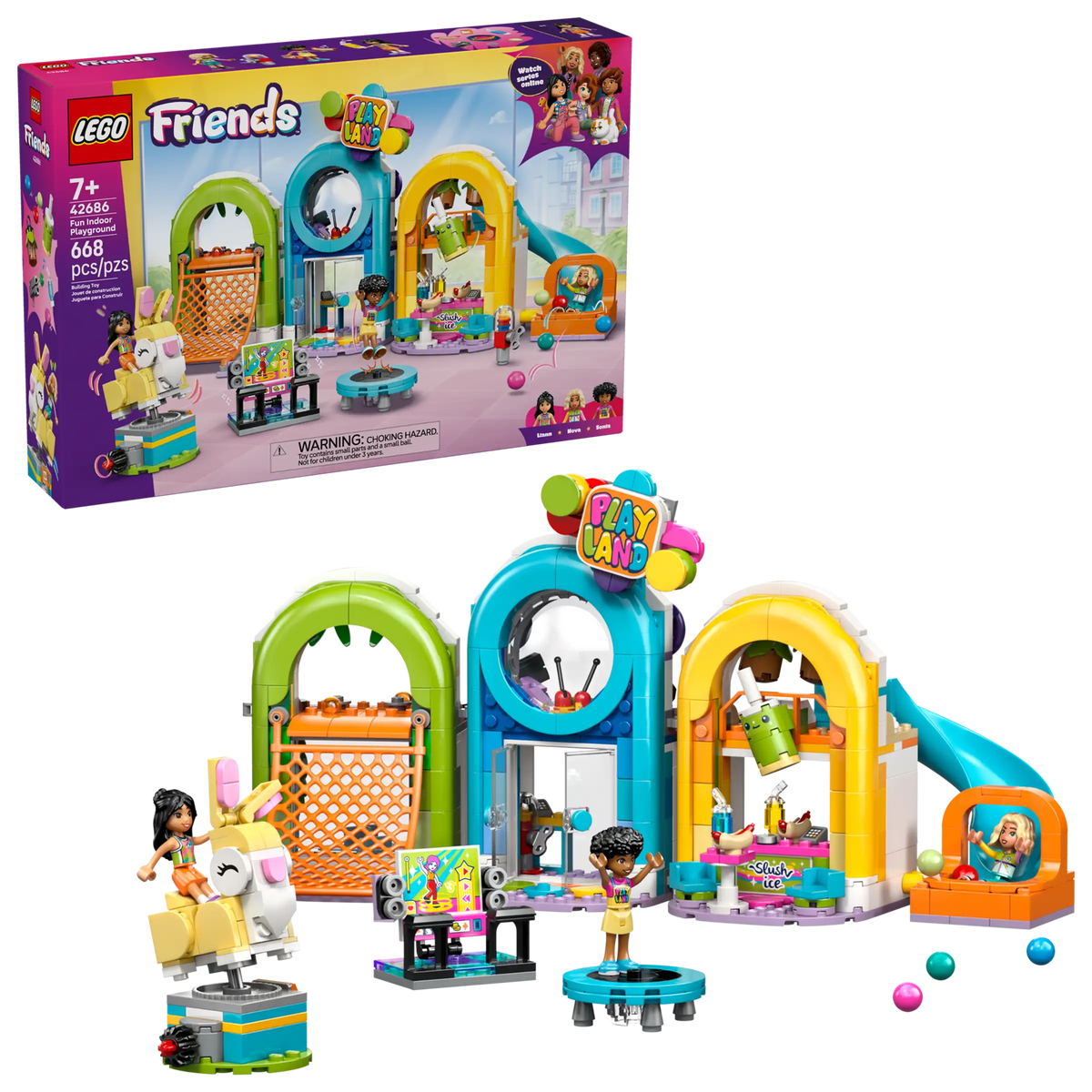 Lego Friends 42686 Hauska Sisäleikkipaikka