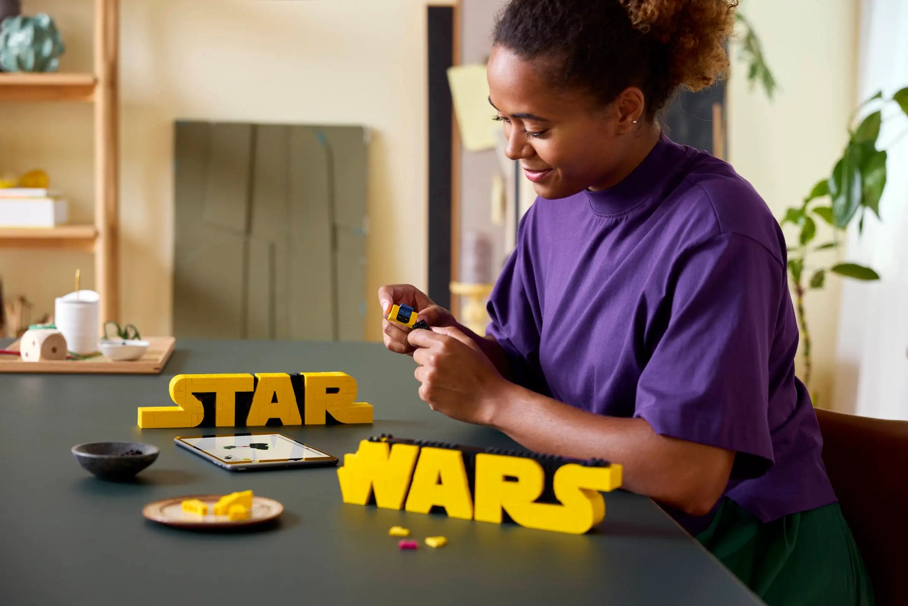 Lego Palikoista rakennettava Star Wars™ logo