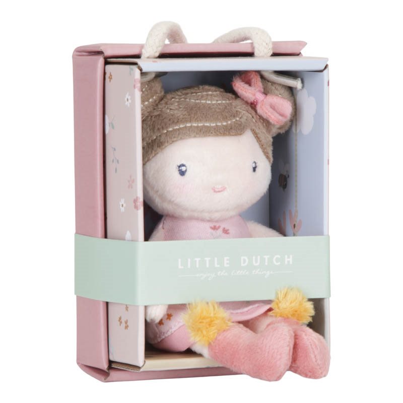 Little Dutch Pehmeä Nukke Rosa 10cm Uusi Kuosi