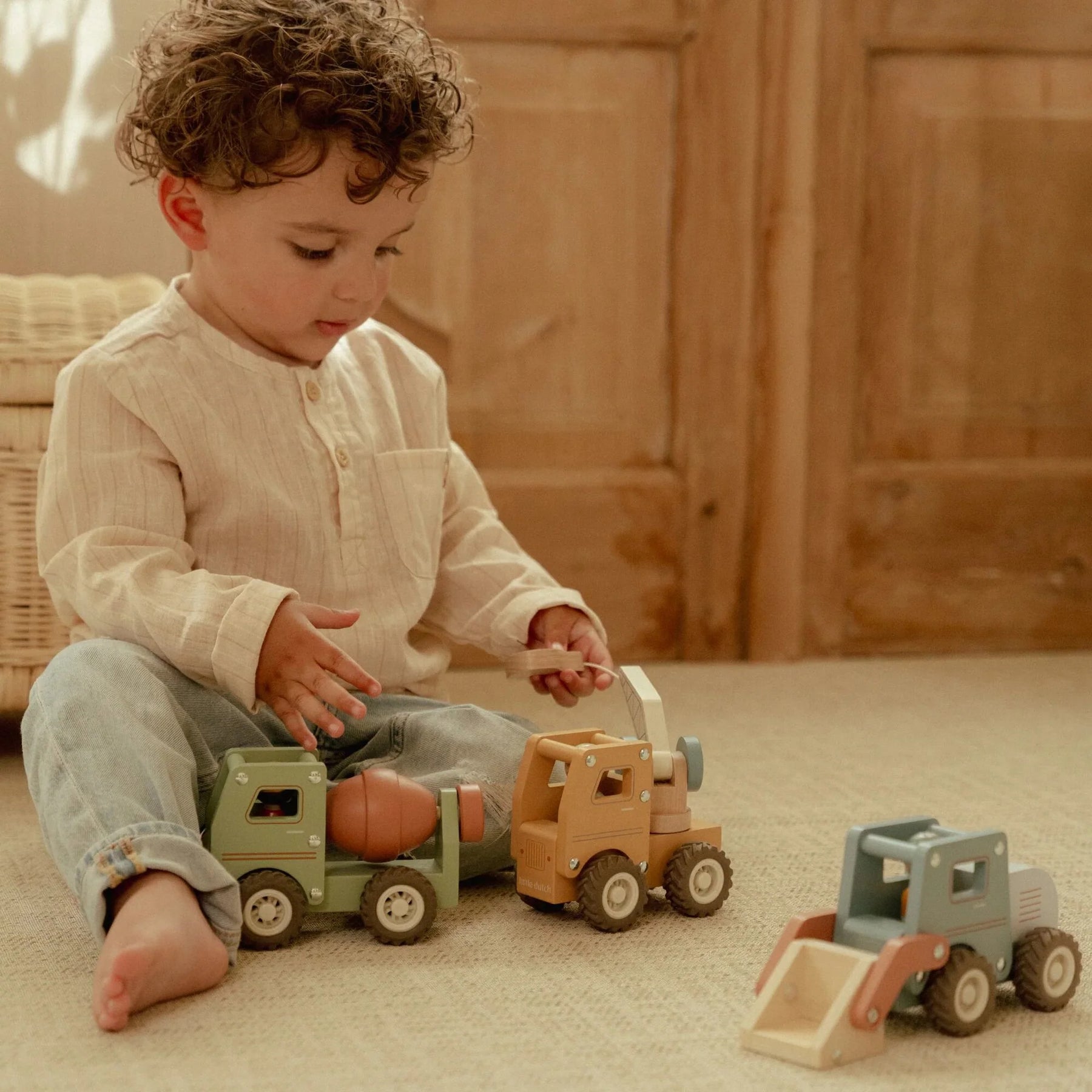 Little Dutch Puinen Sementtiauto