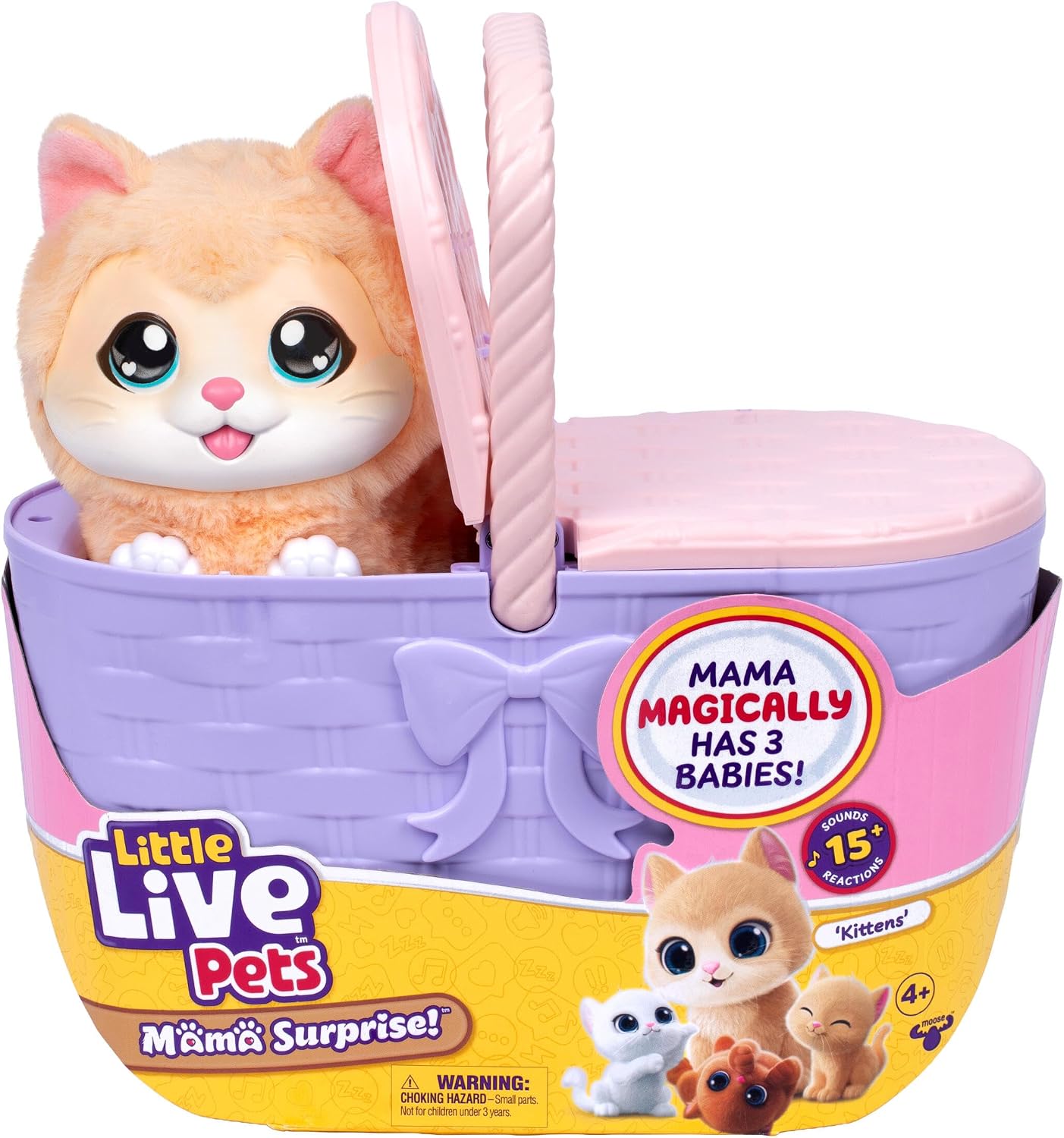Little Live Pets Mama Surprise Kitty Interaktiivinen Kissa