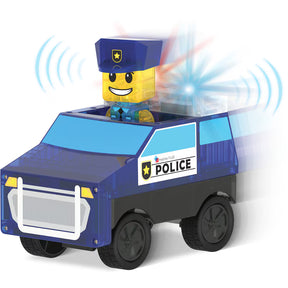 MAGNA-TILES® Poliisiasema Magneettinen Rakennussarja 35 osaa