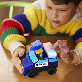 MAGNA-TILES® Poliisiasema Magneettinen Rakennussarja 35 osaa