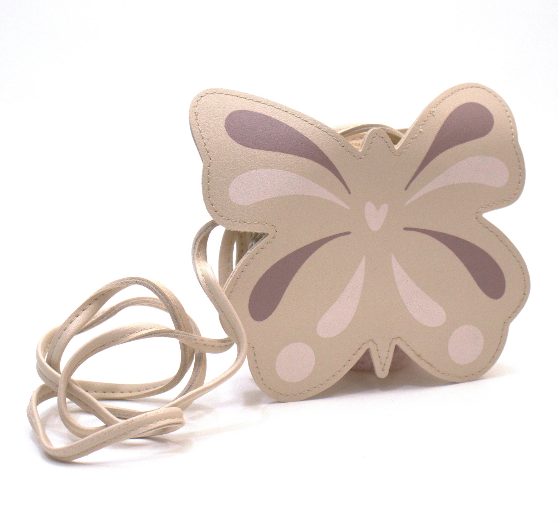 Lasten Käsilaukku Perhonen Beige 15 cm