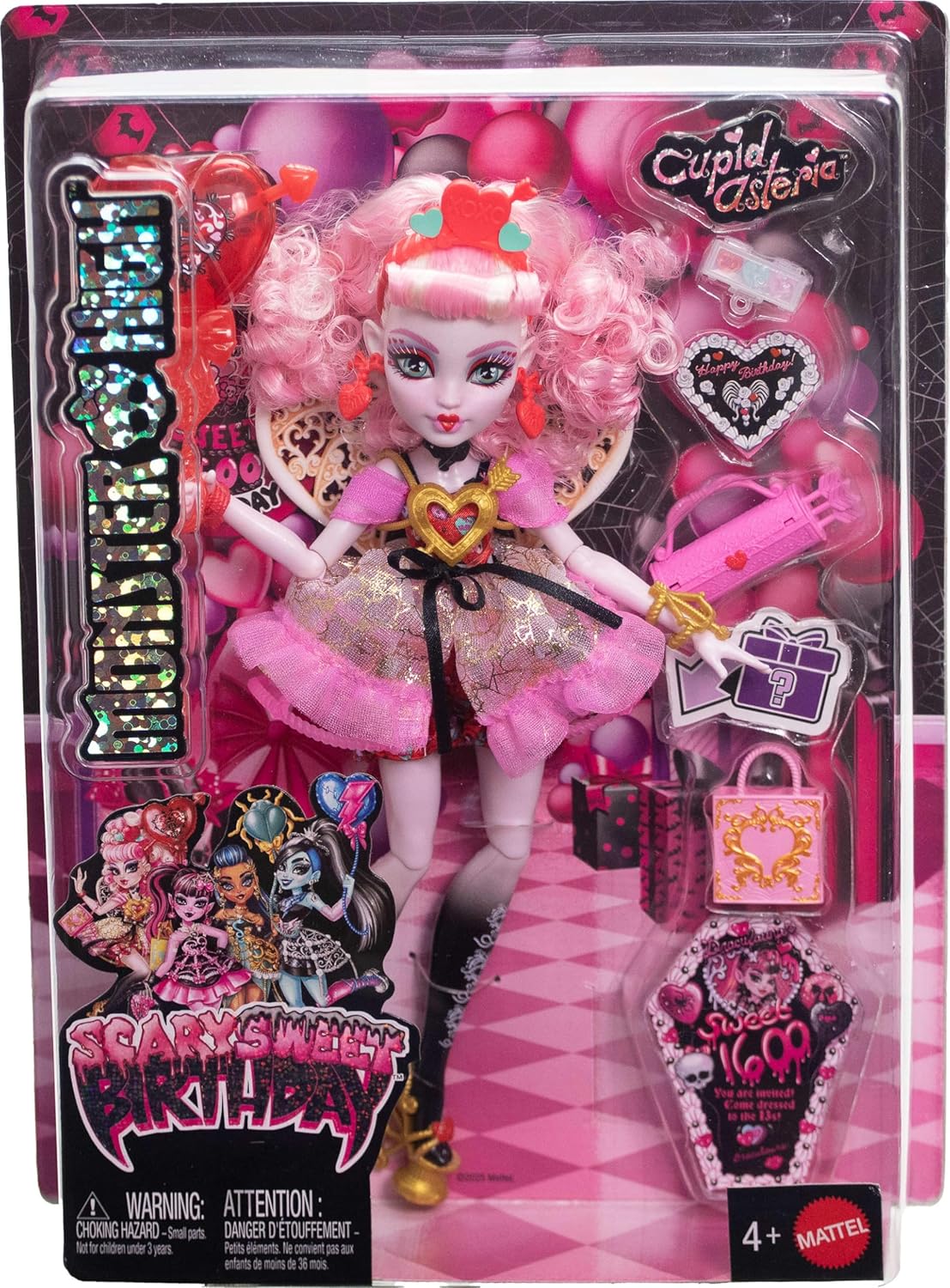 Monster High Scary Sweet Birthday Cupid Nukke