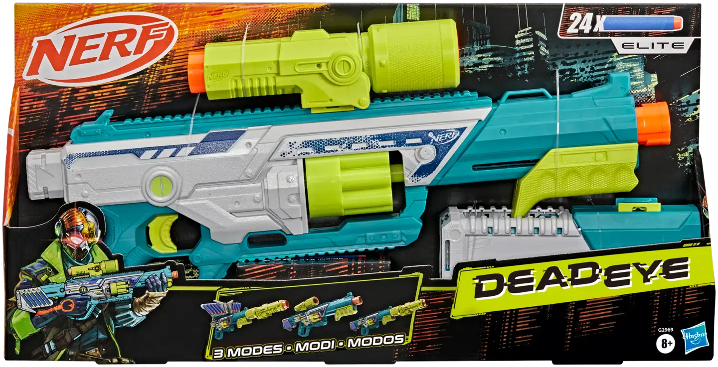 Nerf Elite Rebel Ops Dead Eye Vaahtoammusase