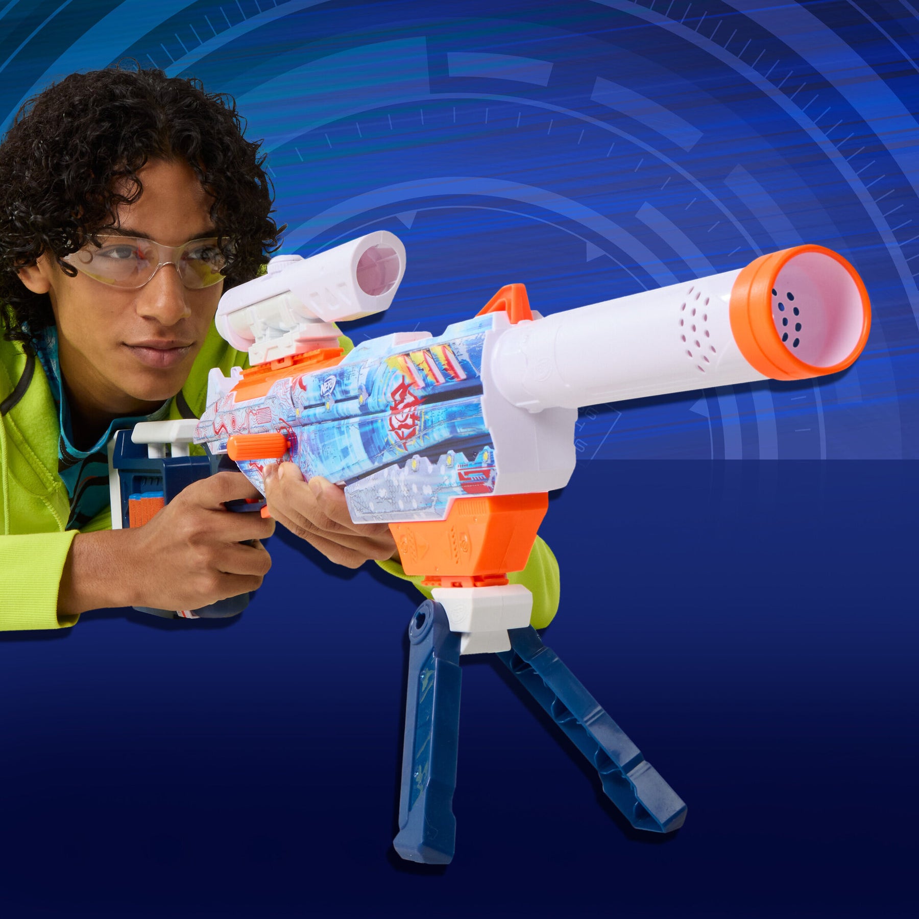 Nerf Loadout Arctic Zerostriker Vaahtoammusase