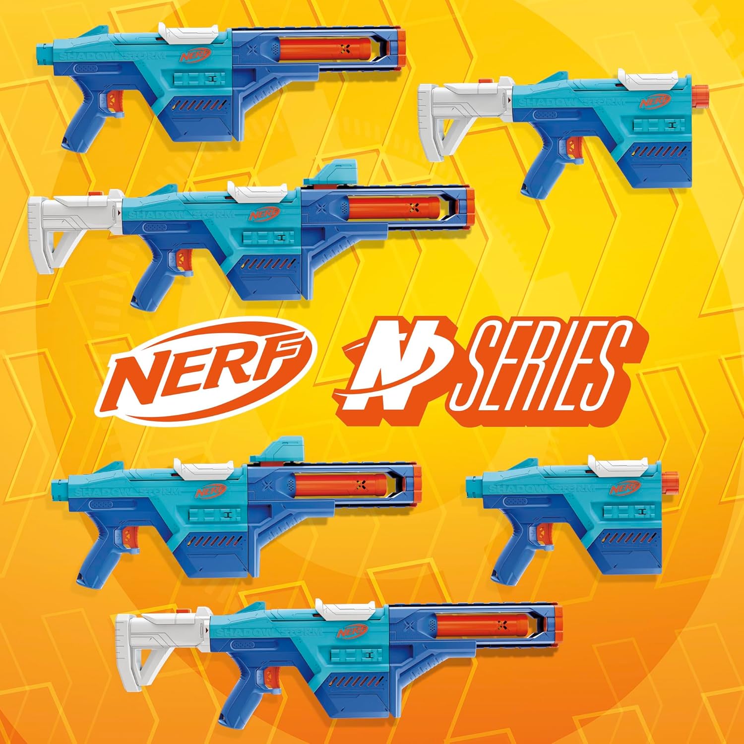 Nerf N Series Blaster Shadow Storm Vaahtomuoviammusase
