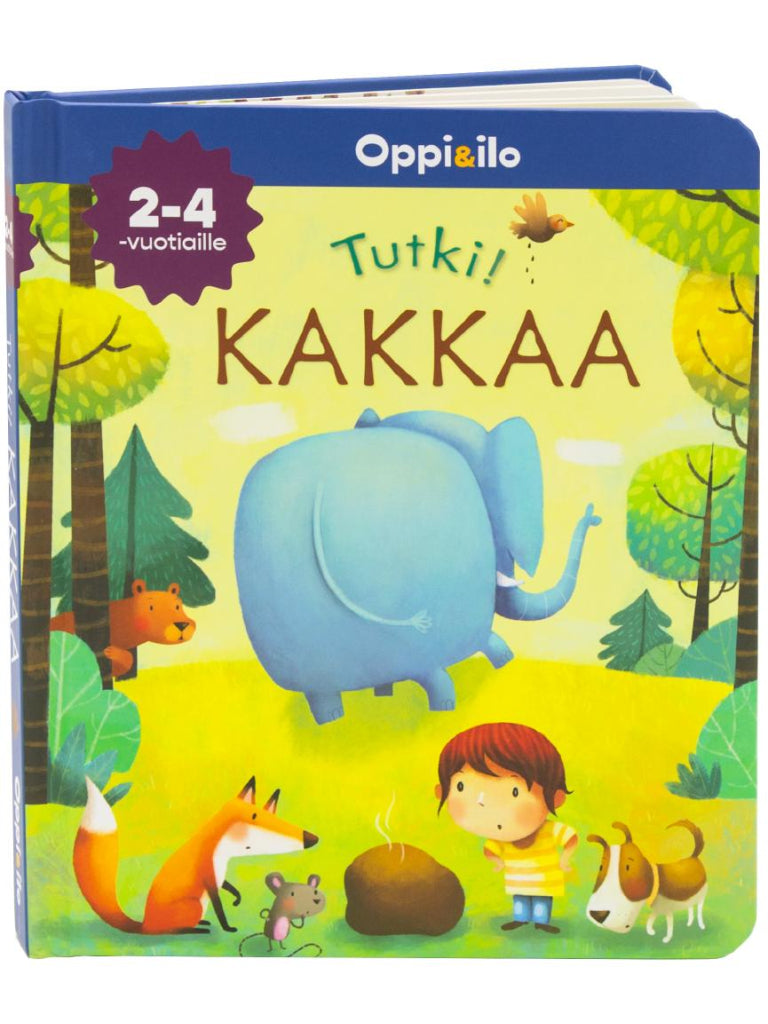 Oppi ja Ilo Tutki Kakkaa Kirja